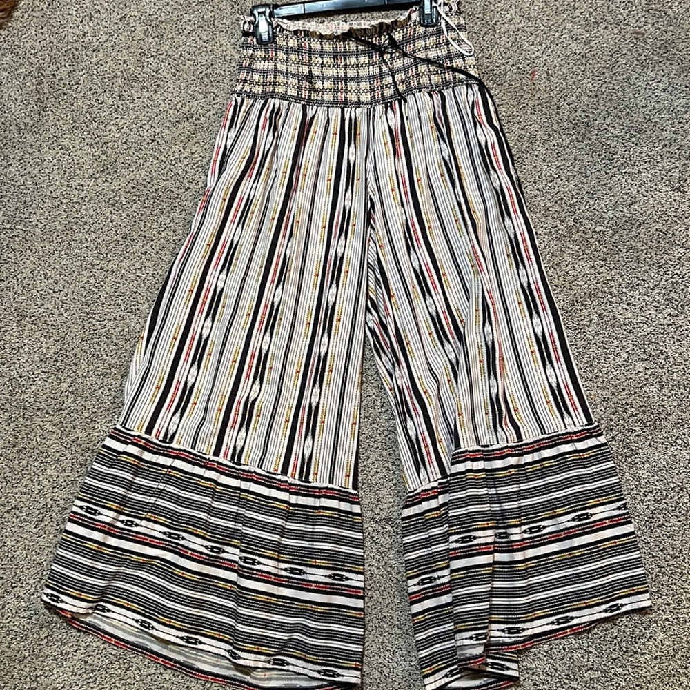 Anthropologie Mauve Wide Leg pants